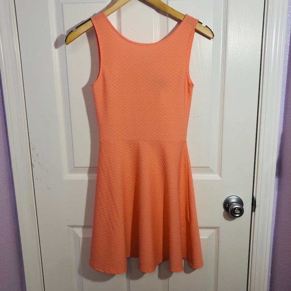 H&M Neon Orange Summer Dress